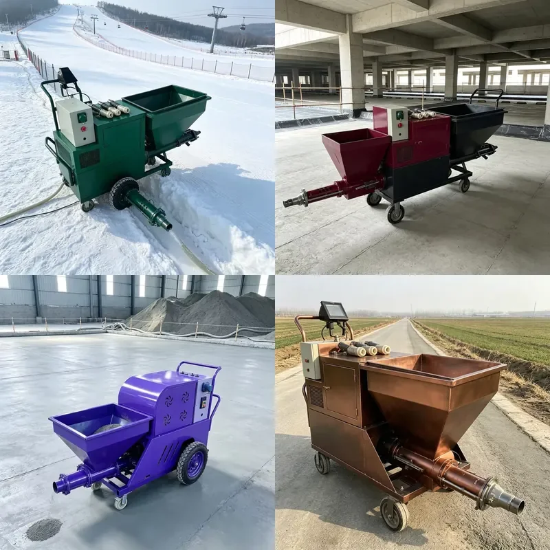 Mortar Plaster Spray Gun for Uniform Wall Coating Application Tool Efficient Cement Rendering Device for Construction