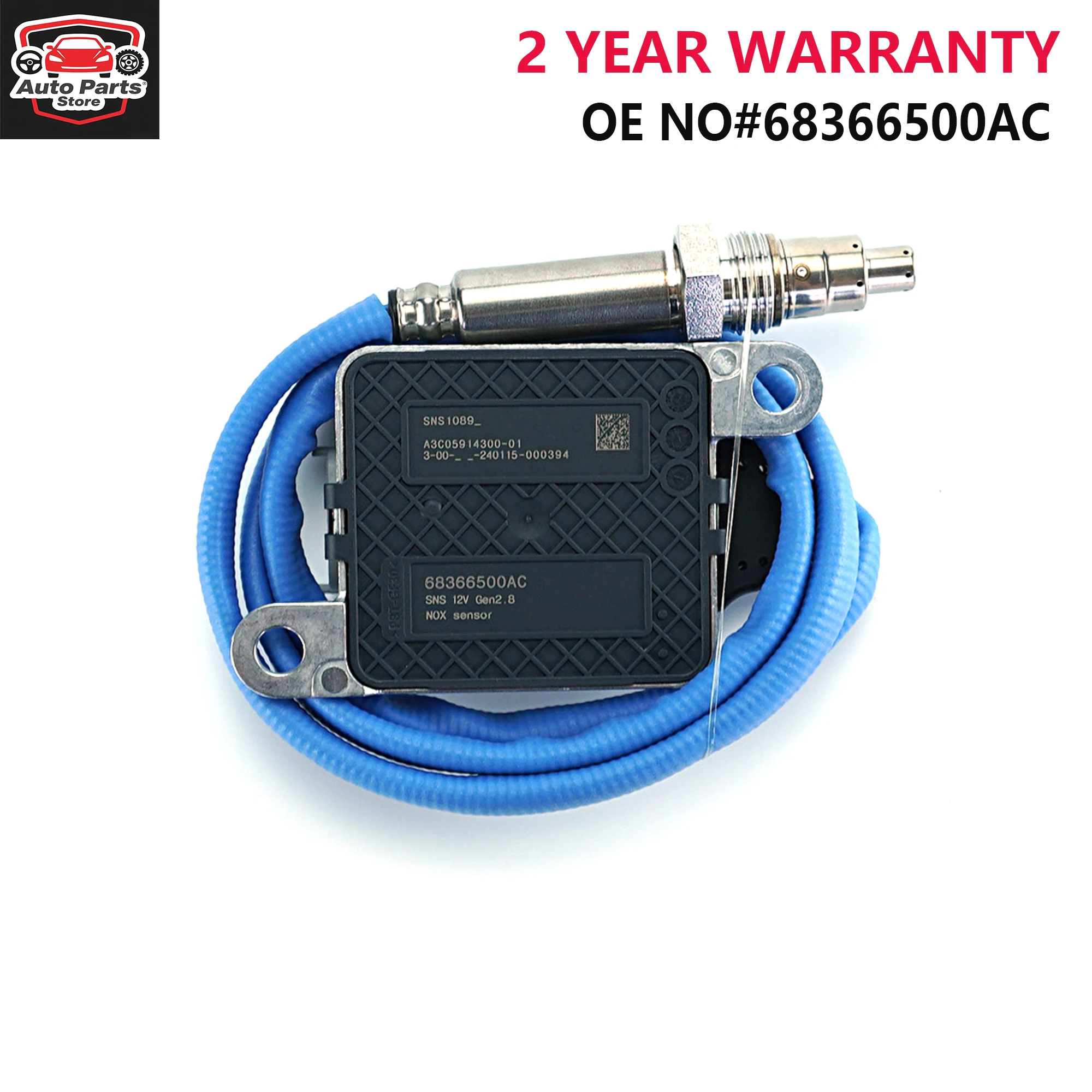

68366500AC NEW Nitrogen Oxide Sensor NOX Sensor For 2019-2020 Ram Mopar