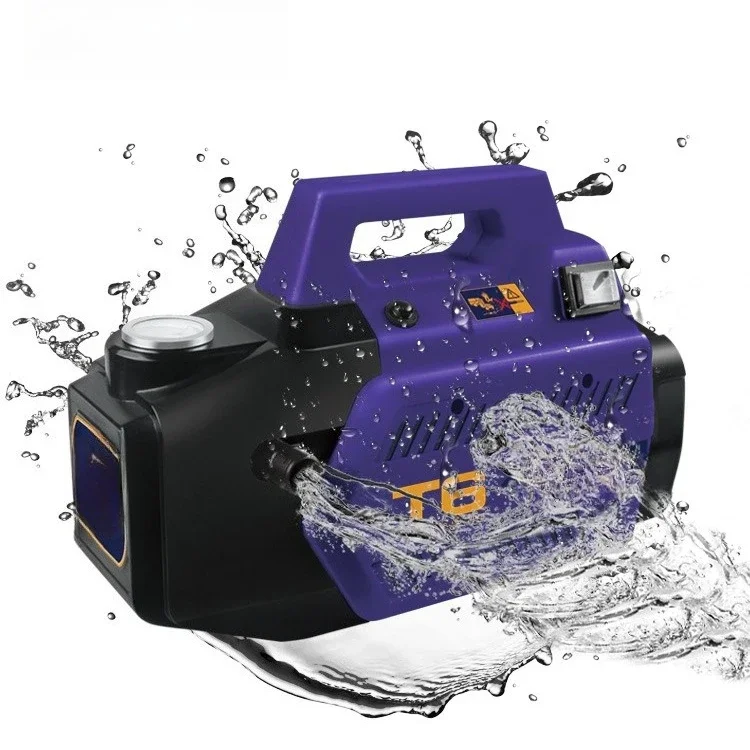 220V Household Small High Power Portable Car Washing Machine Ultra High Pressure Car Washing Machine Water