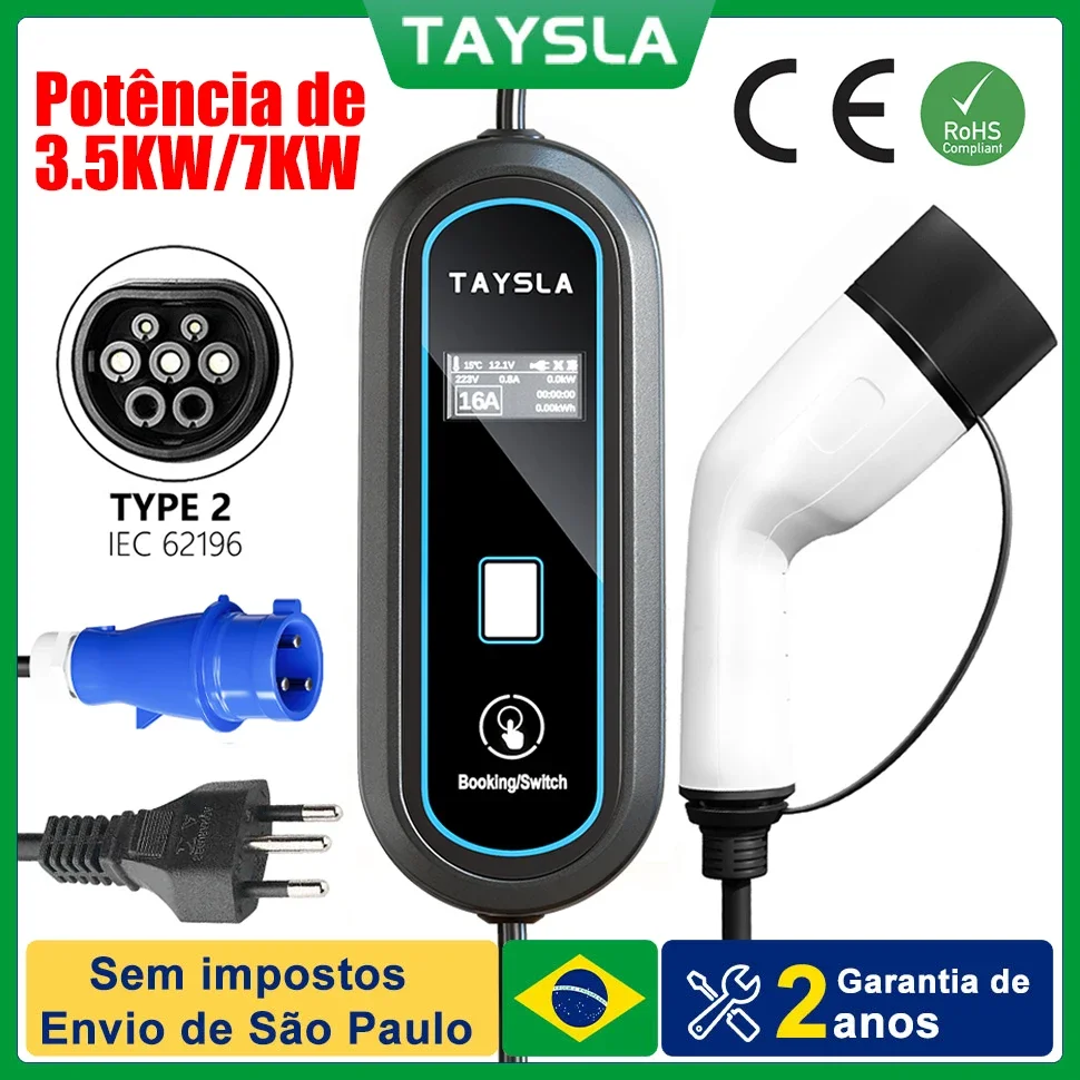 Carregador Portátil BYD: O Que Você Precisa Saber Antes de Comprar o TAYSLA 3.5kW/7kW para Seu Veículo Elétrico
