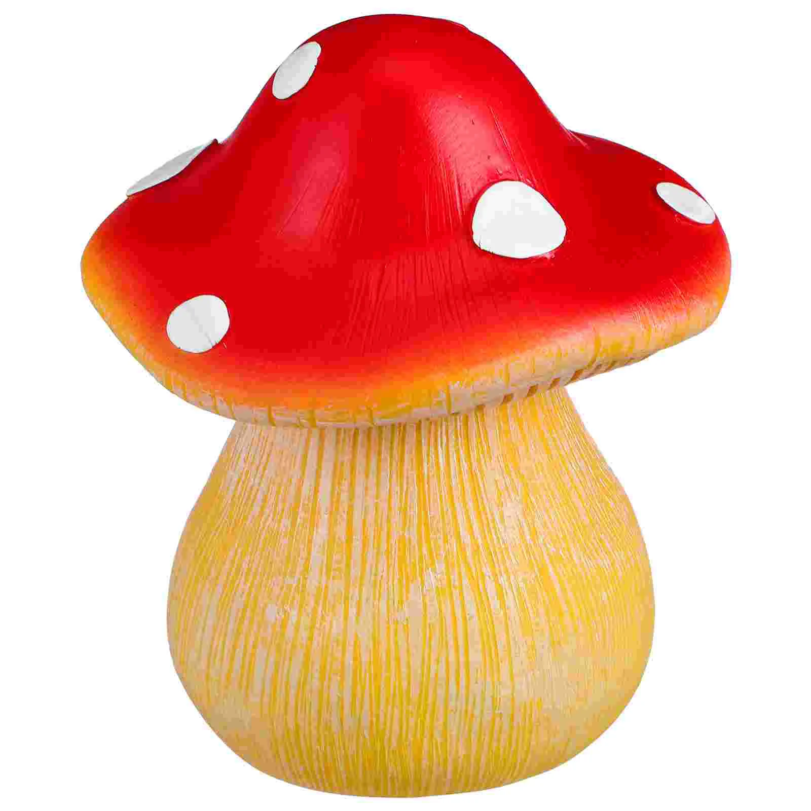 Mushroom Hidden Key Holder for outside Box Mushrooms Hider Storage Ornaments Resin Office