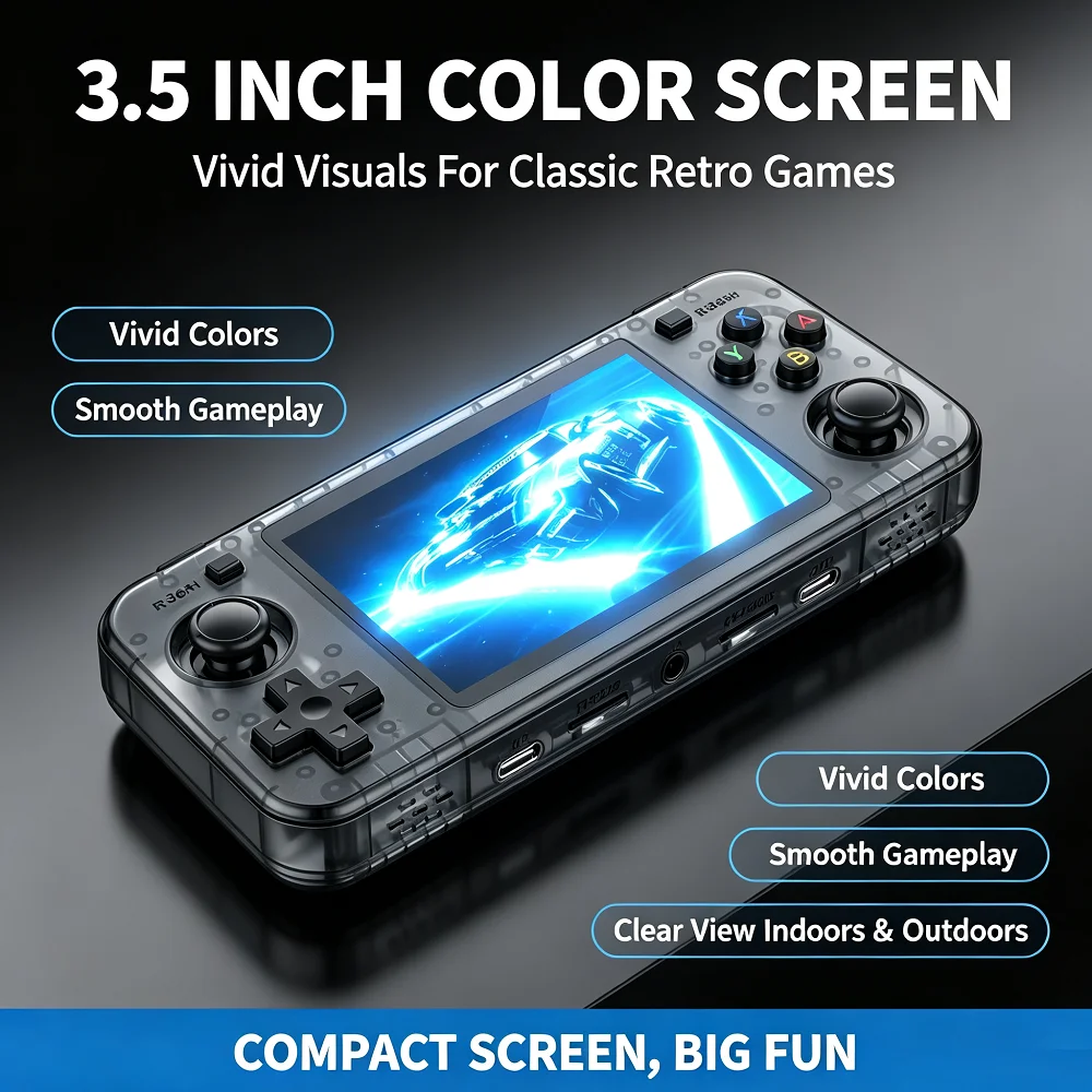 Open Source R36H Handheld Game - Gaming Console R36H recensie en prijs