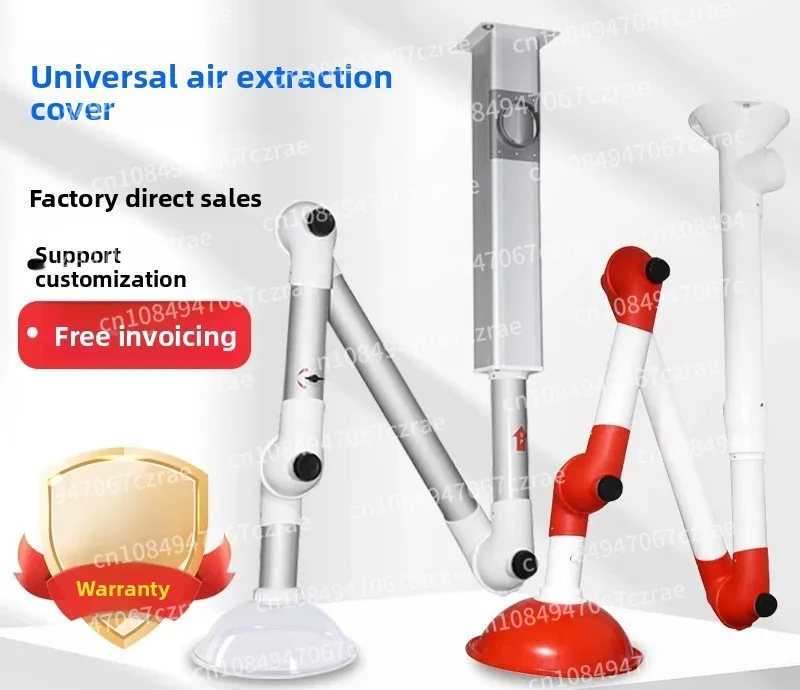 

Laboratory Universal Exhaust Hood Suction Arm Suction Hood Gas Collection