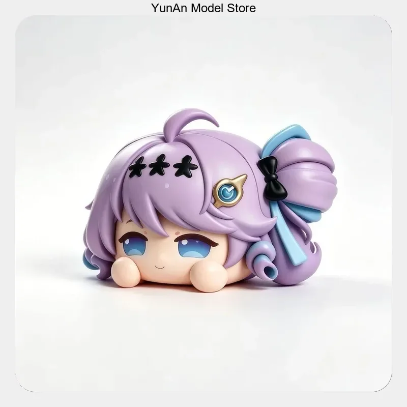 Approx. 4cm Wuthering Waves Denia & Phrolova Tuanzi Cute Version Anime Figure Model Statue Collection Desktop Decoration image 4
