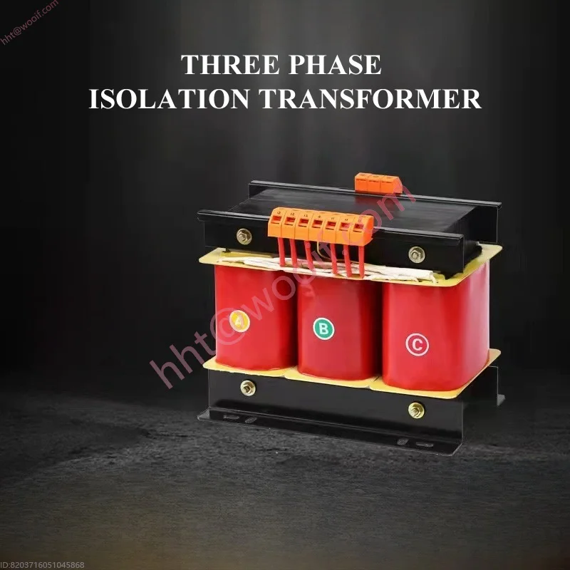 

SBK-800VA 1KVA 1.5KVA 2KVA Servo 380v Transformer 220v to 200V three-phase Dry Type Isolation Transformer