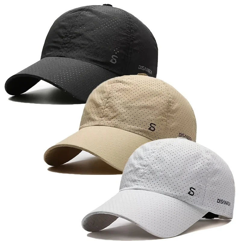 Sommer Outdoor Reise-Laufkappe, leichte, schnell trocknende und atmungsaktive Baseballkappe, Outdoor-Sonnenhut, Angelkappe, Baseballkappe – Detail 10