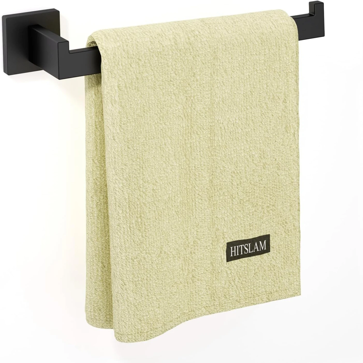 

Chrome 9 Inch Hand Towel for Bathroom, SUS304 Stainless Steel Kitchen Hand Towel Holder Wall Mounted, Modern Decor Bath Towel