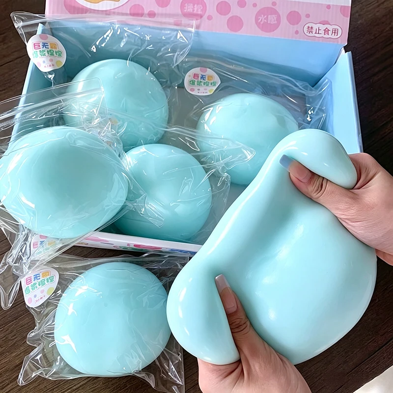 Giant Oversized Fluid Squishy TPR Squeeze Ball Slow Rising Fidget Toy Soft  Anti-Anxiety Soothing Stress Relief Adults ADHD Toy