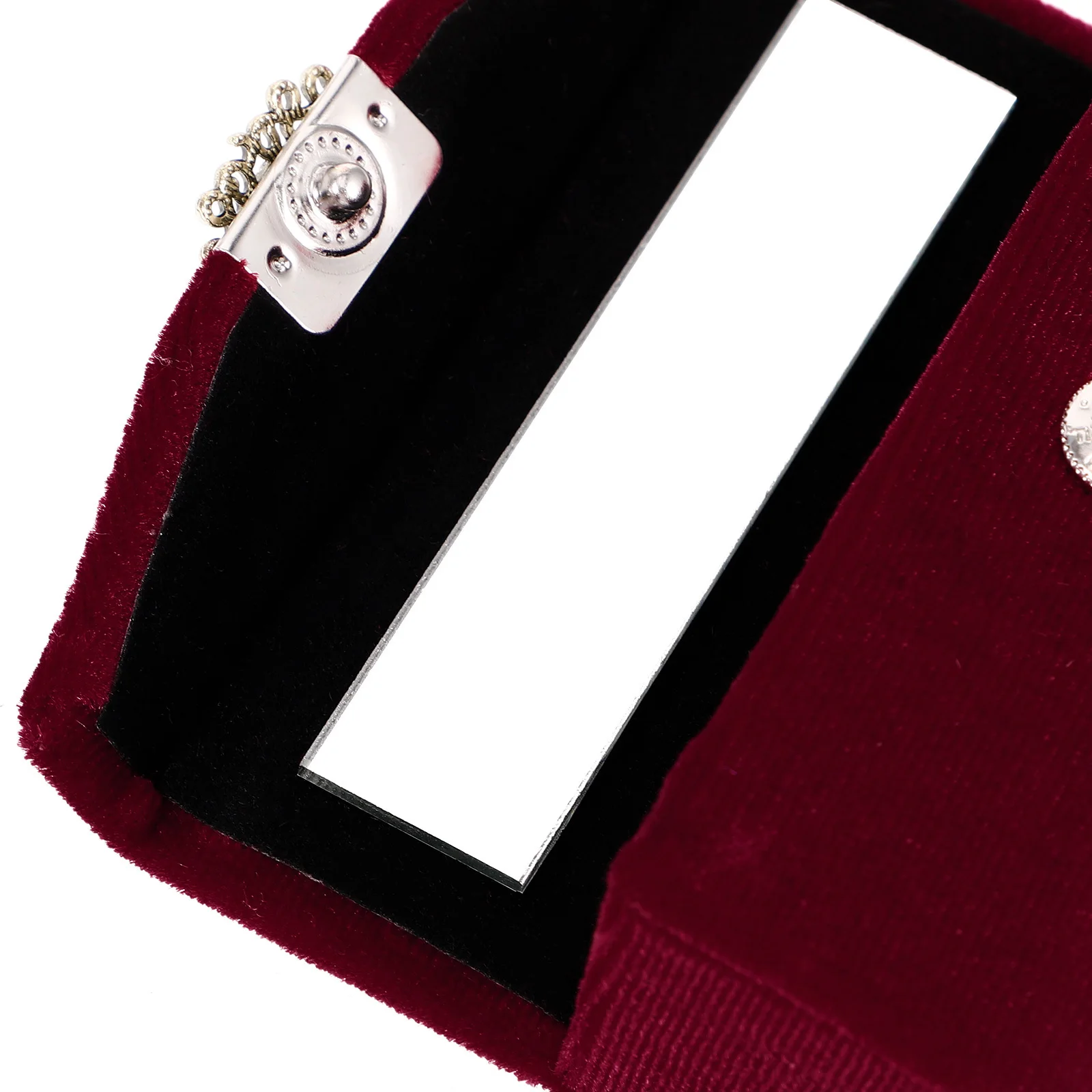 علبة أحمر شفاه واحدة محمولة مع مرآة للسفر وحامل أحمر الشفاه ومنظم بلسم الشفاه ومحفظة صغيرة أساسية #4