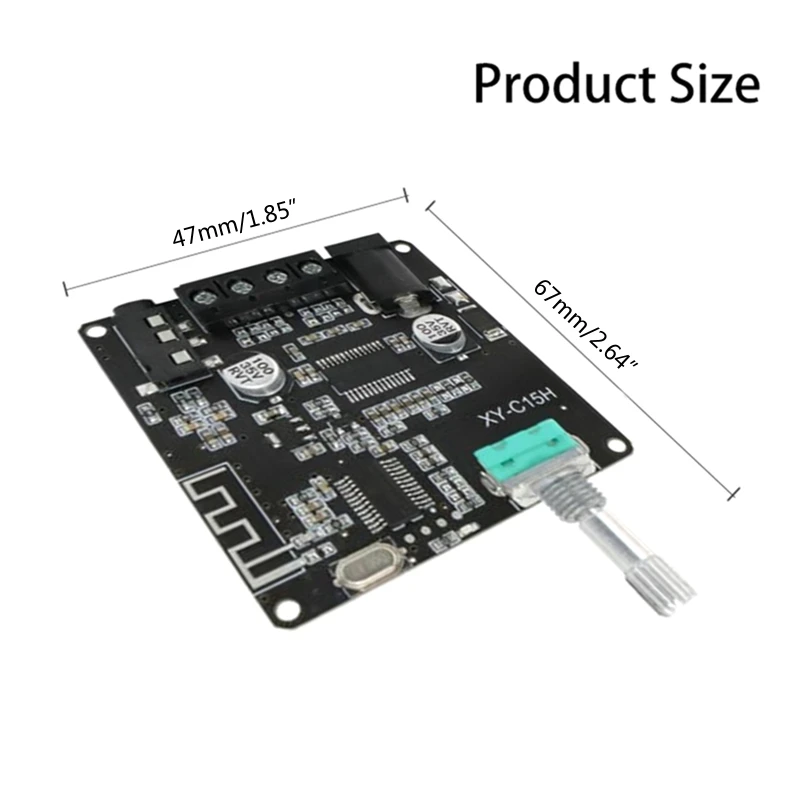 Carte d'amplificateur de puissance audio numérique sans fil, pièces de préamplificateur, amplification stéréo pour la demande de prix, cinéma maison, 20W x 2