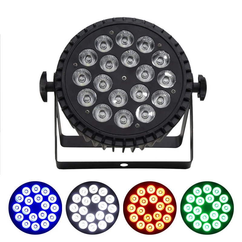 

Professional Stage Lighting 18pcs*12W 4 in 1 Par Light RGB Stage Dye Par Light