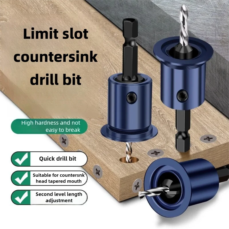 

Vsharp Обменитель сердечника Сверла с зенковкой Фреза Стальные деревообрабатывающие инструменты Перфоратор Сверло с потайной головкой