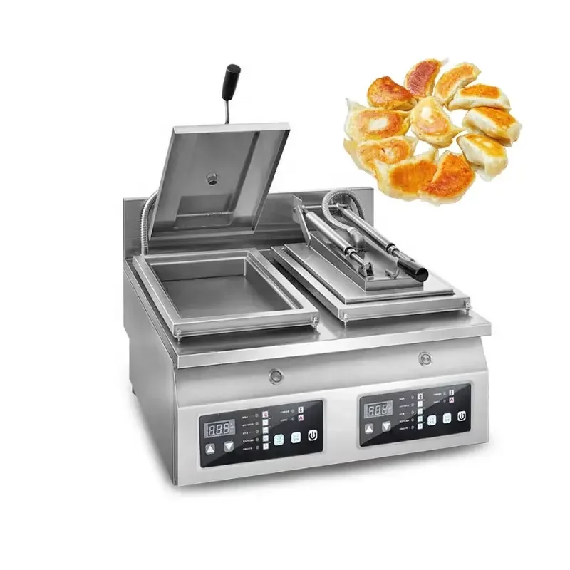 

Commercial Empanadas Dumpling Gyoza Grilling Frying Machine Fried Dumpling Machine