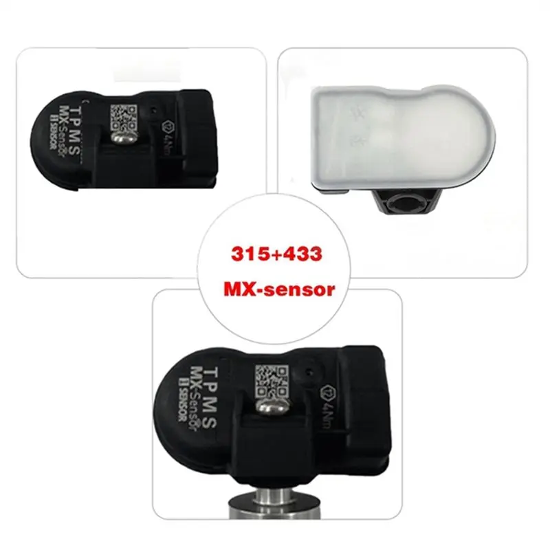 A98M TPMS Sensor 20Pcs 315MHZ+ 433Mhz 2 In 1 Programmable MX Sensor For Autel Tool TS408 TS508 TS600 Tyre Pressure Sensor