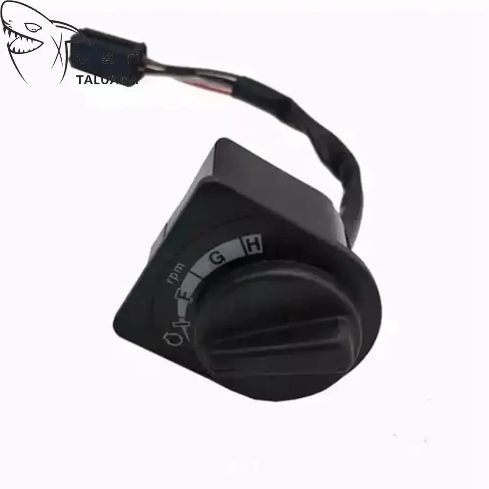 Throttle Knob Switch 14708416 For EC250D EC350D EC380D EC480D Excavator Throttle Motor Knob 14725311 14659775 HOT SALE