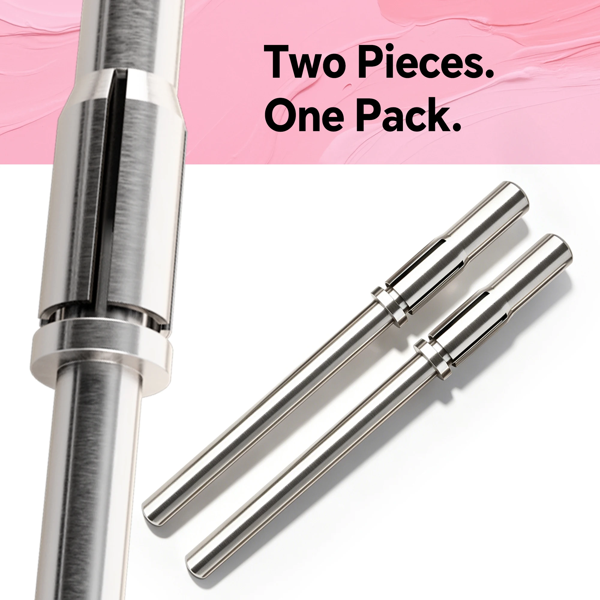 

2 Pcs 3mm Stainless Steel Mandrel Bit Nail Drill Bit for Mini Sanding Bands