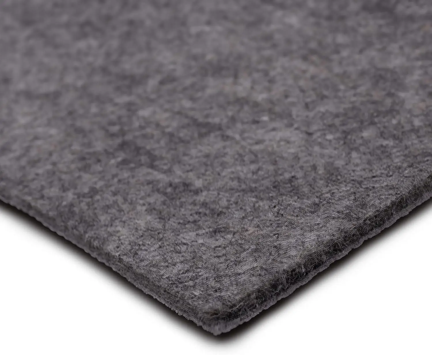 

Премиальный противоскользящий коврик-подложка 8x10, толщина 1/4 дюйма, войлок и резиновое покрытие, безопасен для всех типов полов, серый