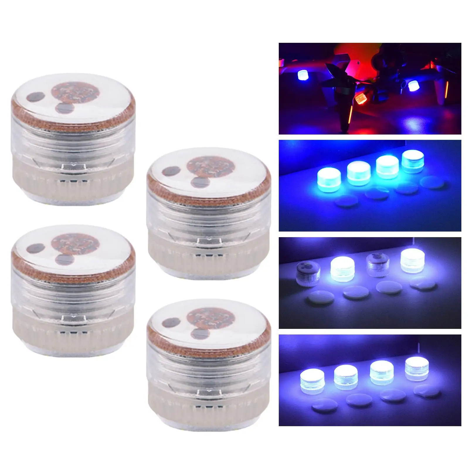 High Brightness Night Flight Light Durable ABS Drone Night Navigation Lamp for DJI FPV Mavic Pro Air Phantom