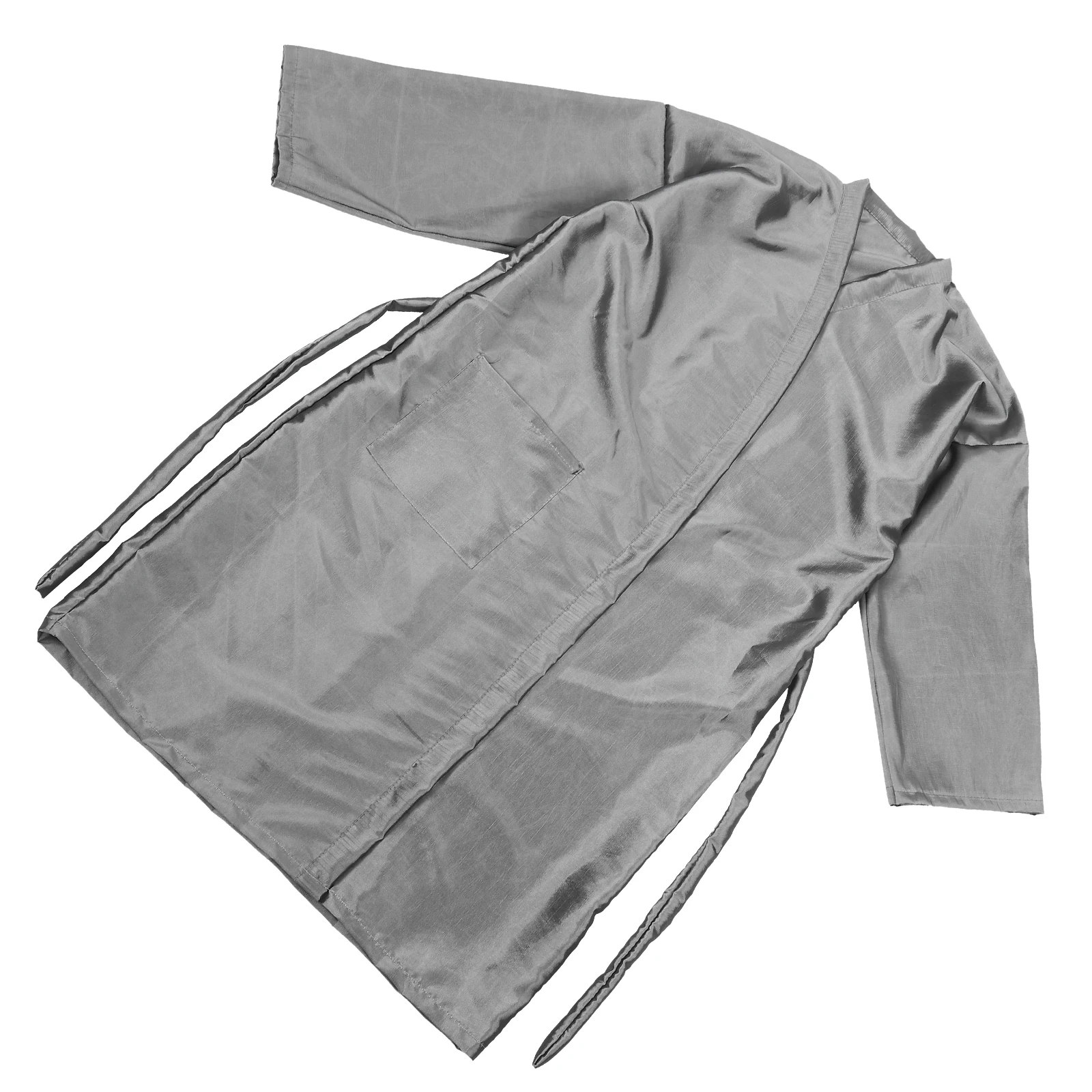 

Hairdressing Salon Cape Hair Cutting Gown Dyeing Apron Barber Shop Robe Gray Color Stain Resistant Long Use Salon Clothes