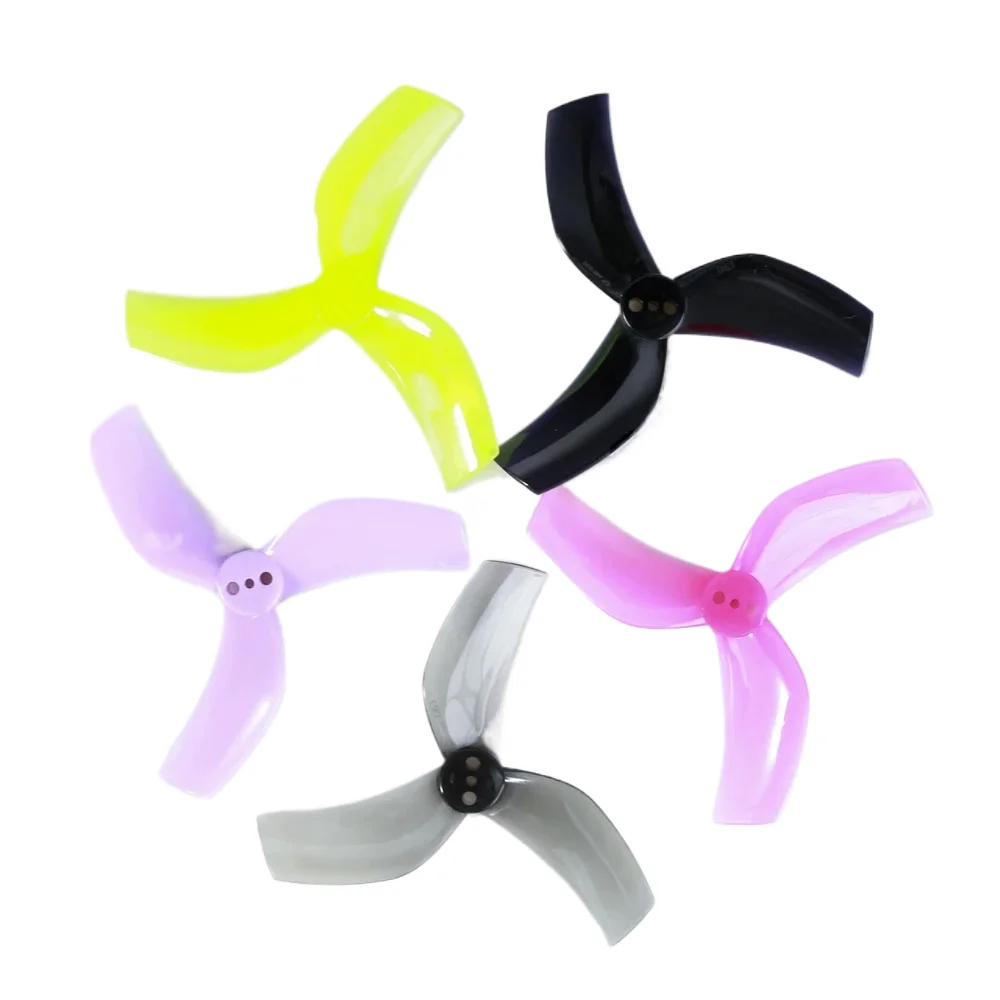 Gemfan D63 Ducted 63mm 3-Blade PC Propeller for RC FPV Racing Freestyle 2.5inch Cinewhoop Ducted Drones Upgrade Kit (4CW 4CCW)