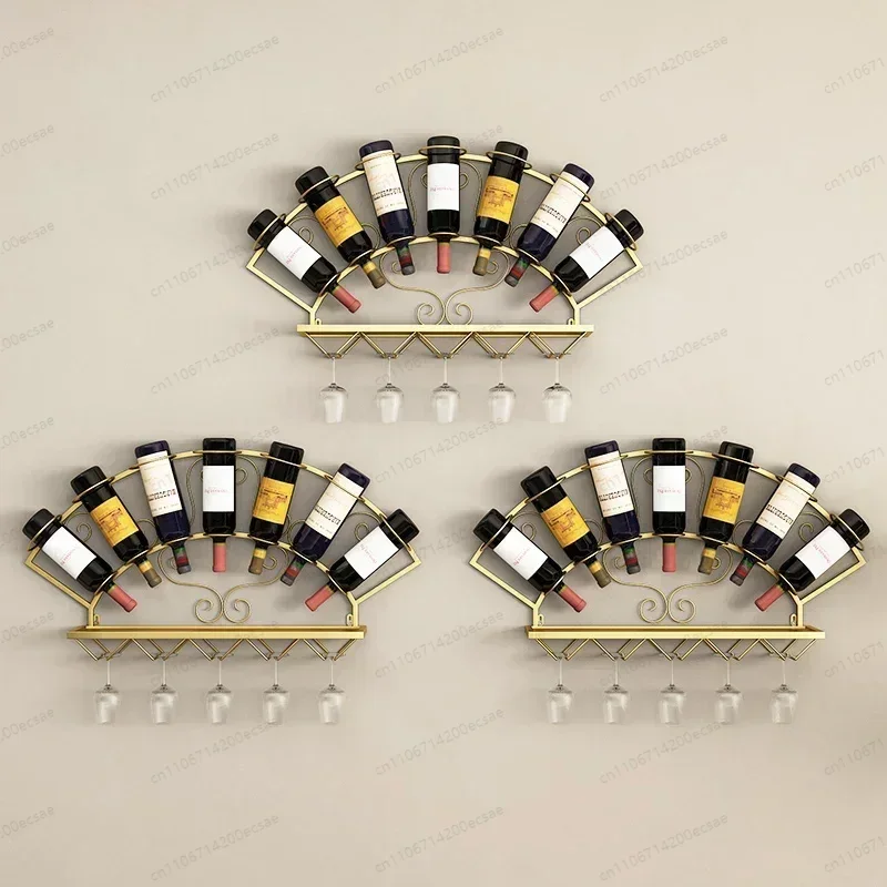 Modern Wall Mounted Single Wine Rack, Reliable Kitchen Wine Holder Storage Organizer, Elegant Wall Decor for Home Bar