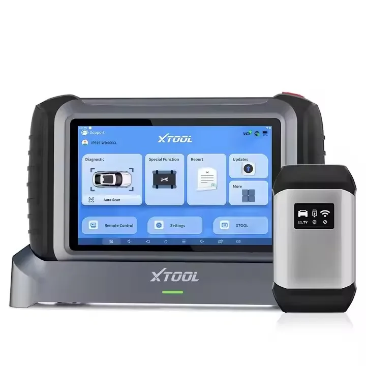 2024  XTool IP919 Full System Diagnostic Tool for Cars FCA ECU Coding Bi-Directional scanner car professional with 42+ Services