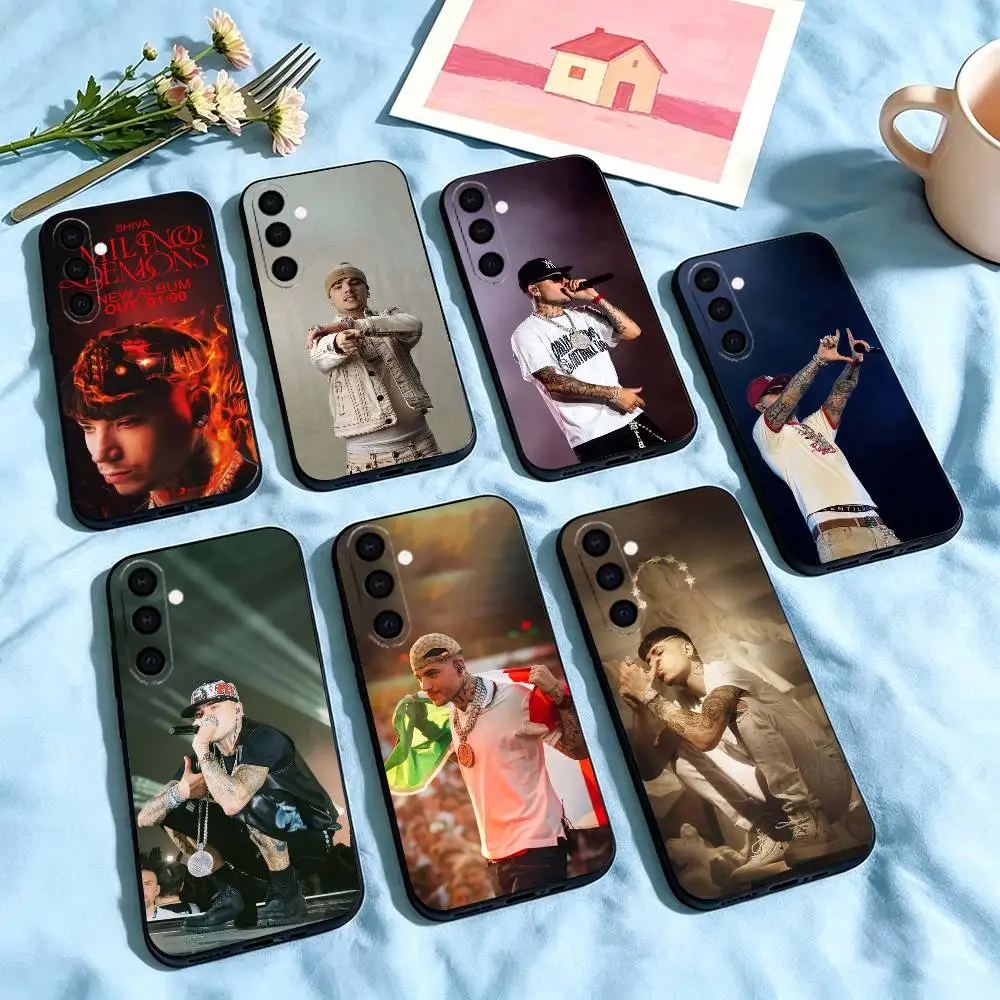 S-Shiva Rapper  Phone Case For Samsung Galaxy A73,A72,A71,A70,A53,A52,A51,Soft Silicone Black Cover