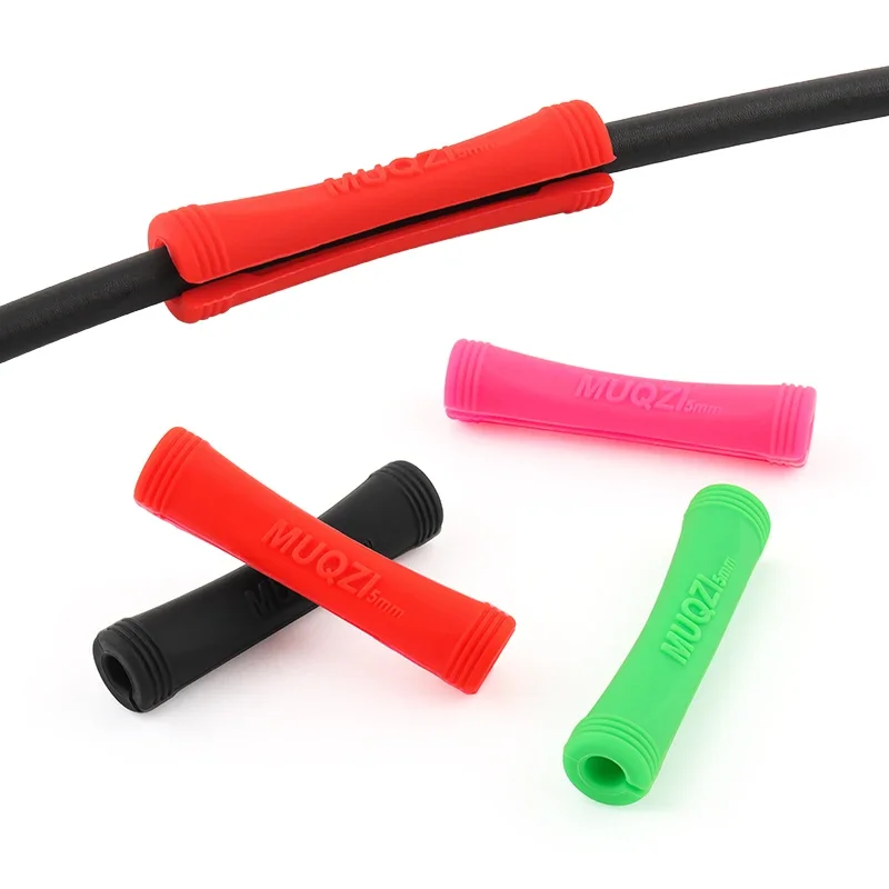 MUQZI 4/8pcs Bike Cable Protector Sleeve, Universal Durable Brake Shift Line Cover for MTB Road Fixed Gear Bicycles image 4