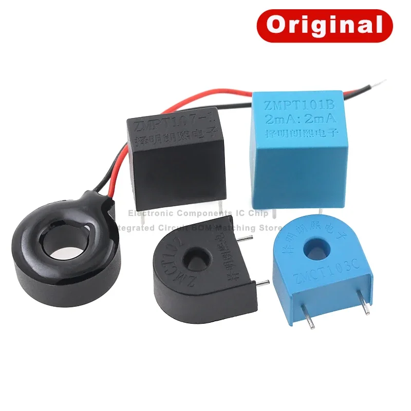 10 шт. ZMCT102 ZMCT103C ZMCT350B ZMPT101B ZMPT107-1 ZEMCT131 ZMCT102W 5A 2,5 мА микропрецизионный датчик трансформатора тока