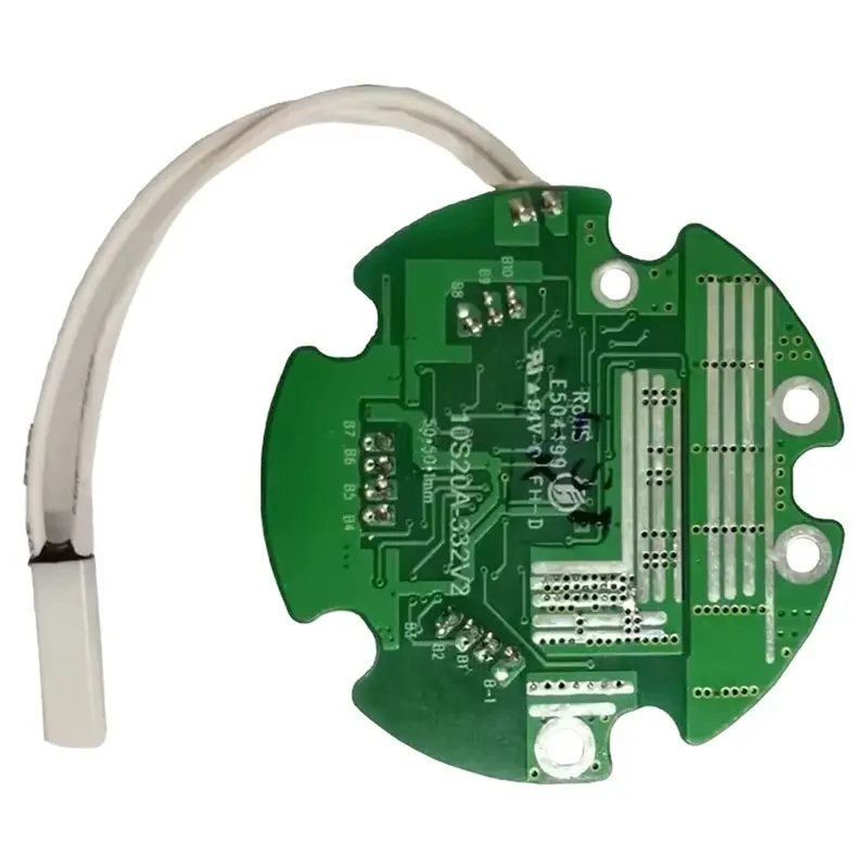 A09R! For Bms 10S 36V 20A Round For Bottle Battery Pack Split Port With For Charge And Discharge Function And Temp Sensor