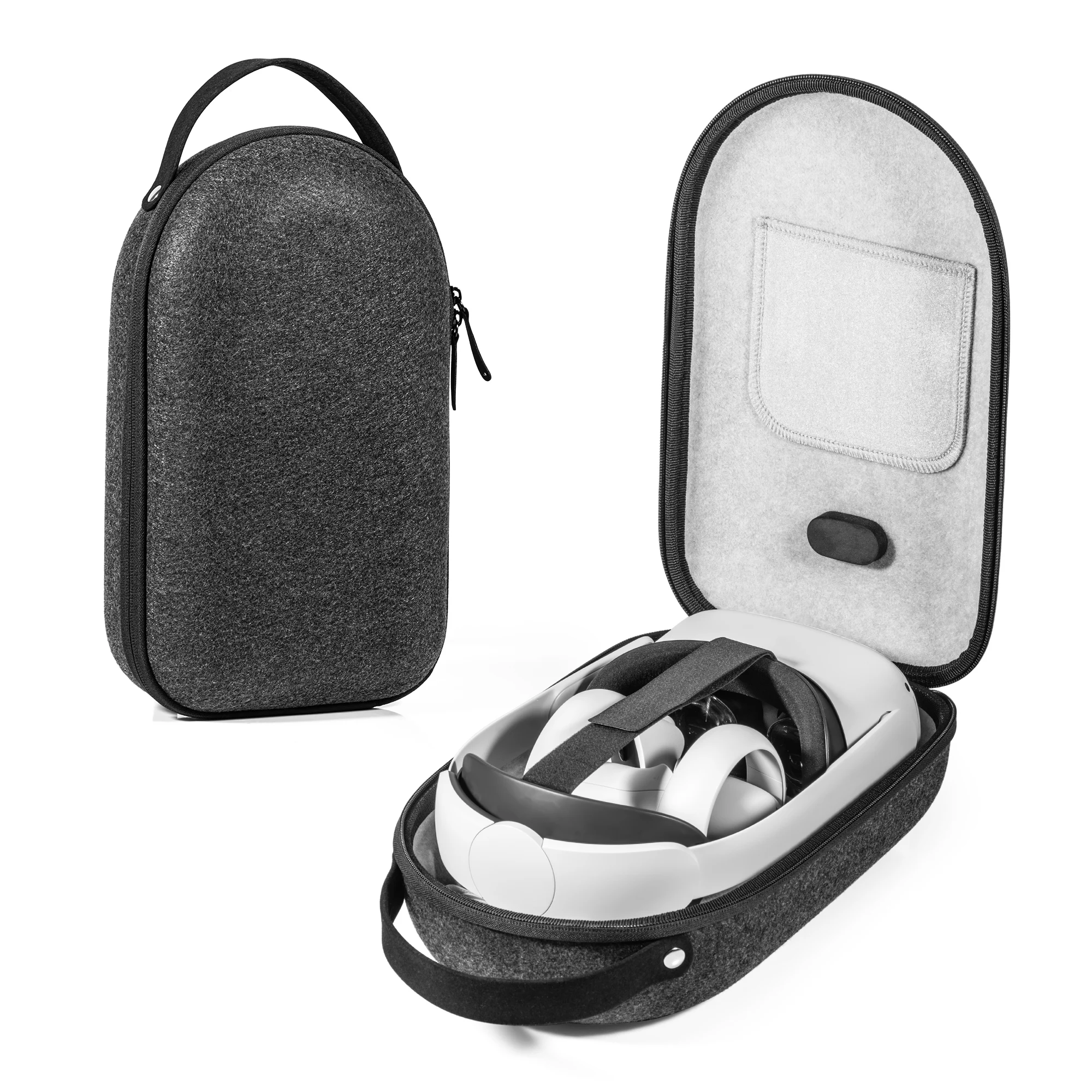 VR Luxury Carrying Case For Oculus Quest2 Portable Storage Bag Handlebar Suitcase For Meta Quest 3 Accessories Travel Box