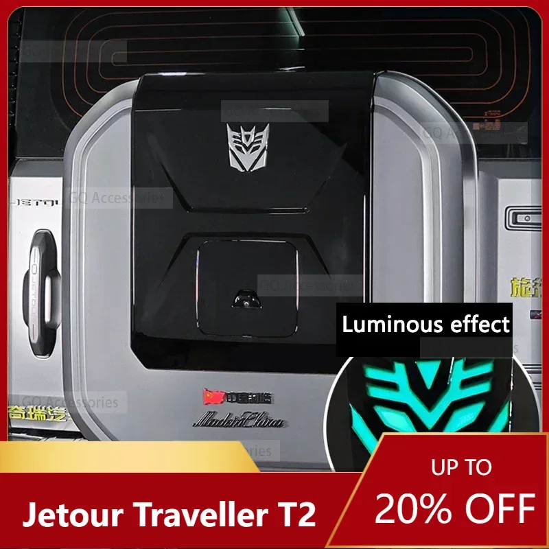 New！cherryJetour Traveller T2 2023 2024 Jetour T2 Car Accessories Novelty Sticker  Transformers Stic Car Stickers