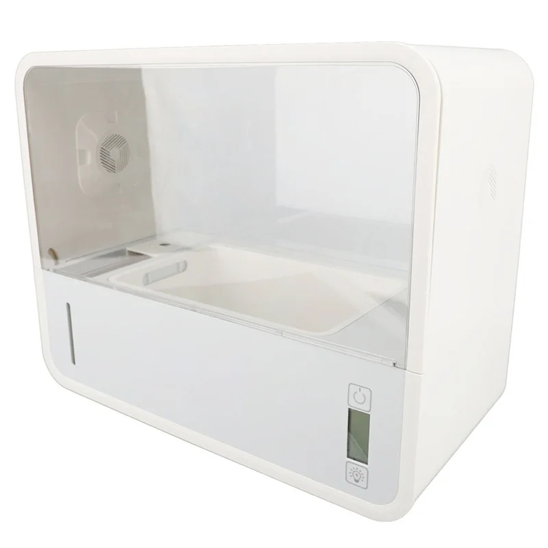 

ABLK Smart Soilless Automatic LED Lighting Mushroom Growing Box Tent Transparent Viewing Still Air Mushroom Grow Space