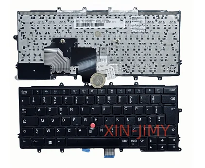 French Laptop Keyboard For Lenovo ThinkPad X230S X240 X240S X250 X250S X260 X270 04X0213 04X0177  With Pointer No Backlight