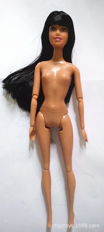 30cm Movable 4D Eyes Doll Body 11 Joint Naked Dolls Kids Dressing Toys Body Dolls Girl Toys