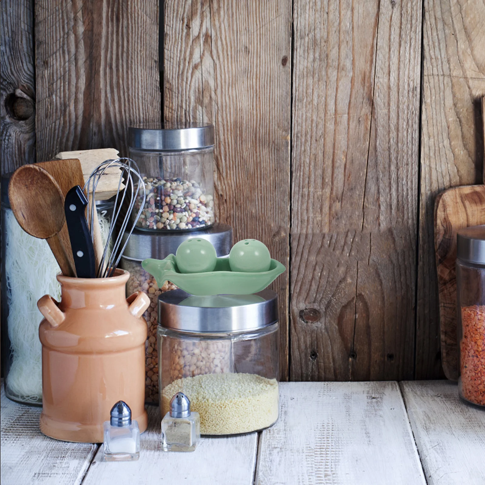 

Pepper Can Kitchen Seasoning Holders Ceramic Spice Shaker Condiment Salt Bottle Ceramics Containers