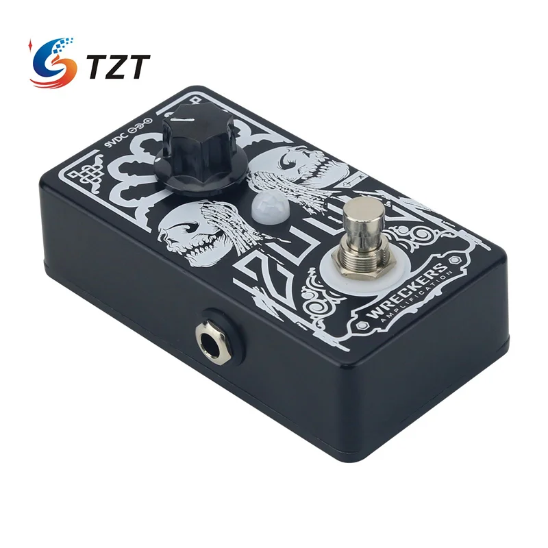 TZT Noise Reduction Electric Guitar Effects Pedal Support Overvoltage Protection Replacement for Fortin Zuul Noise Gate