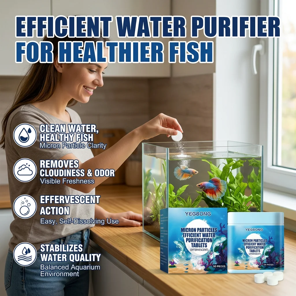 Aquarium Water Purification Ta - Water Purification Tablet recension och pris