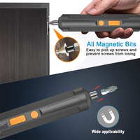 USB Electric Screwdriver Battery Rechargeable Cordless Screwdriver Impact Wireless Screwdriver Drill Electric Screw Driver Tools