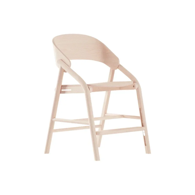 

Chair back small desk and chair children write and learn sedentary solid wood dining chair.