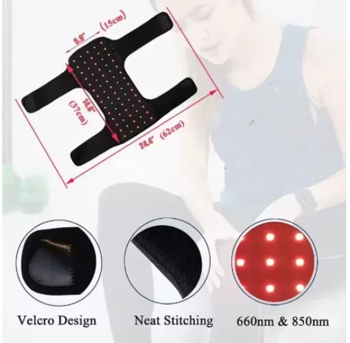 

Premium Red Light Therapy Mat for Knee Pain Infrared Heating Pad Muscle Relaxation