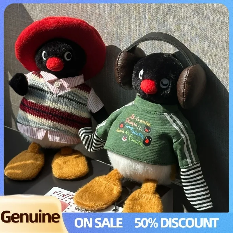 

Новая Оригинальная Коллекционная Серия Pingu 45-летие: Винтажный Плюшевый Подвес-Сюрприз в Слепой Коробке (Мистери-бокс) – Подарок-Удивление