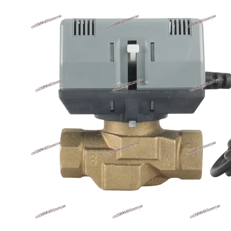 

Electric Two-way Valve Brass Thread VC6013 Actuator Central Air Conditioner Fan Coil Solenoid Valve Water Valve DN20