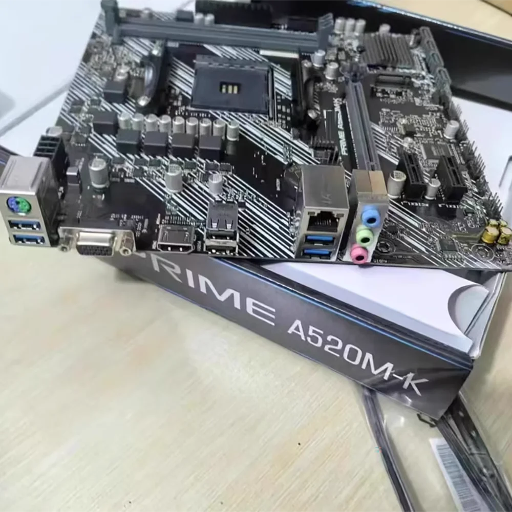 PRIME A520M-K AM4 A520 placa base 64GB DDR4
