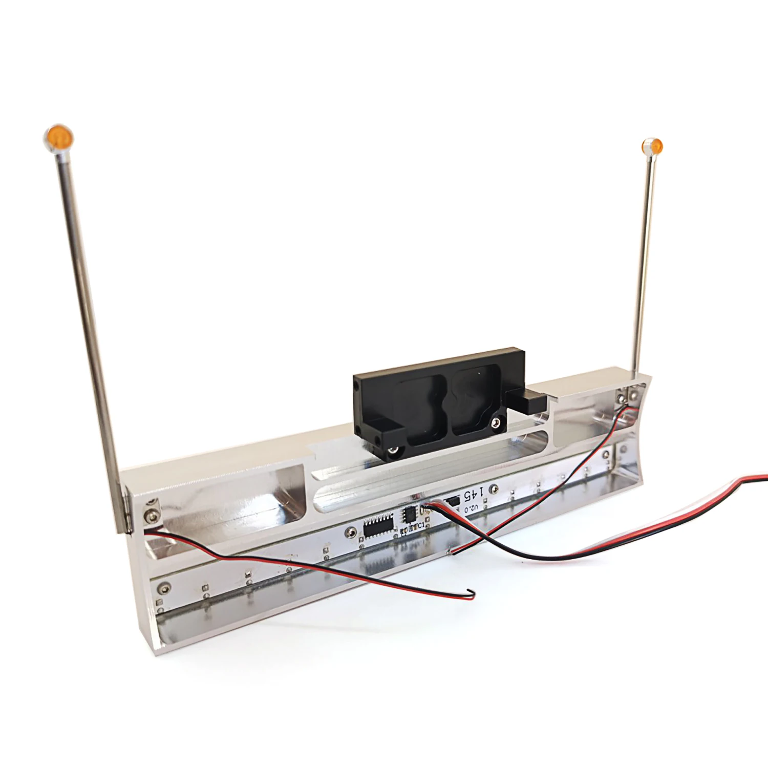 

Распродажа в США, металлический передний бампер, светодиодный светильник для радиоуправляемого тягача Tamiya 1/14 56344 56301