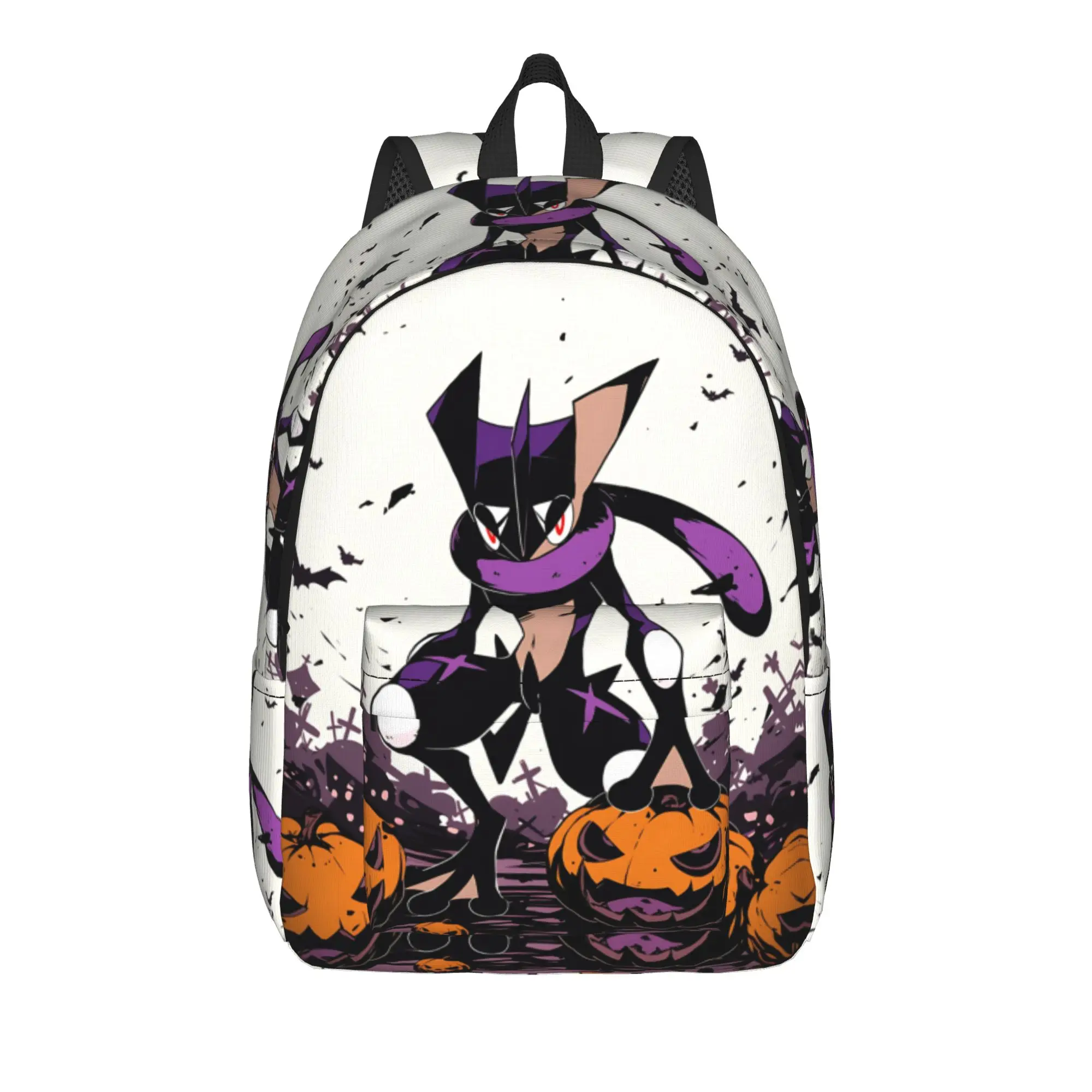 Fashion Pokemon Theme Backpack  Mochilas Good Quality Journey Zipper Closure Rucksack