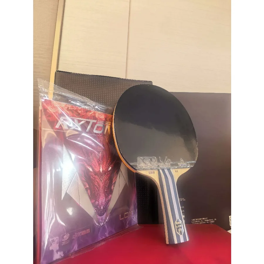 Original LOKI Kirin K2 Table Tennis Blade 5 Ply Pure Wood Fast Ball Output Professional Ping Pong Blade DIY Assemble Set