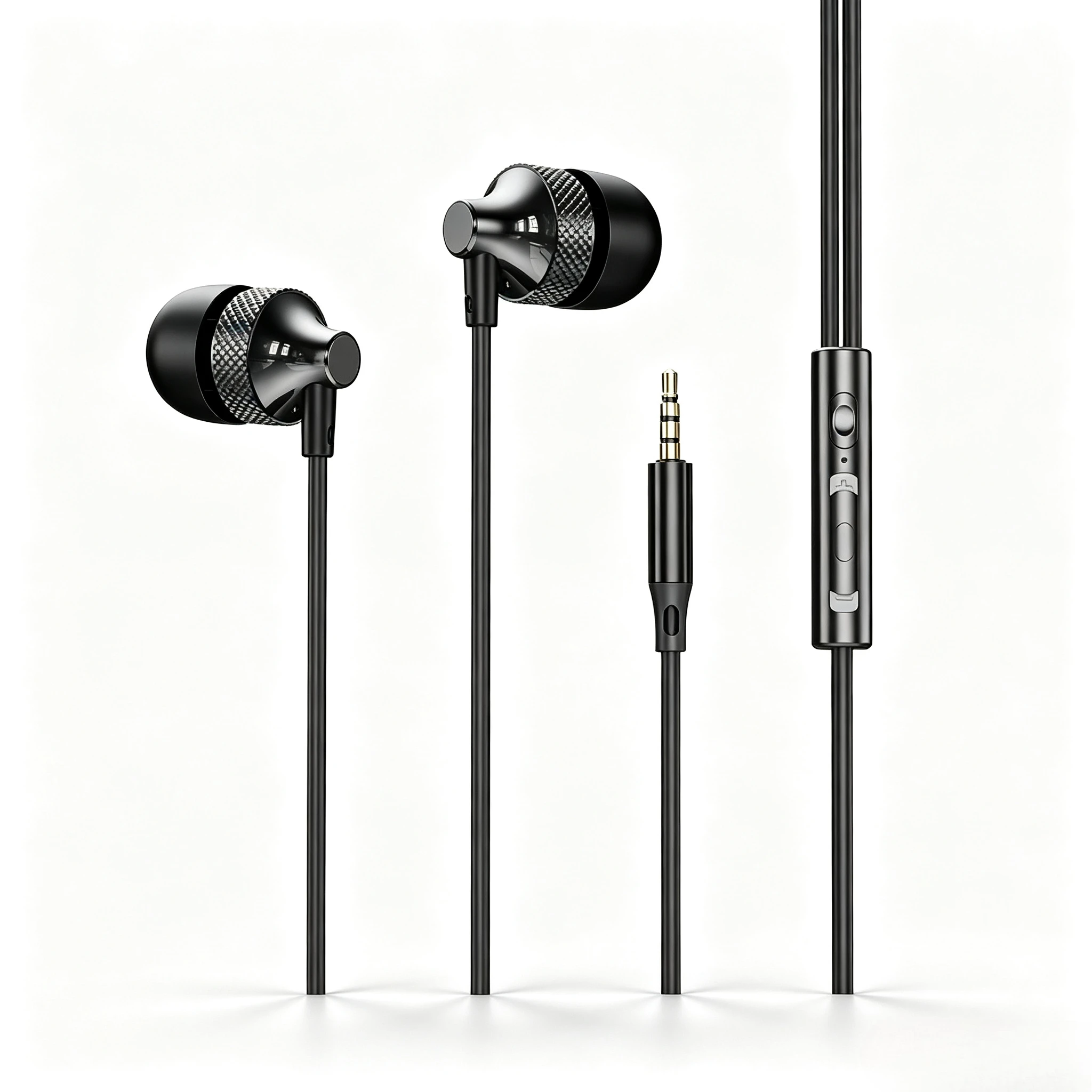 Mini Portable Type‑C /3.5mm Wired In‑Ear Earbuds HiFi Dolby Audio Surround Sound Headphones for Phones and Music Players