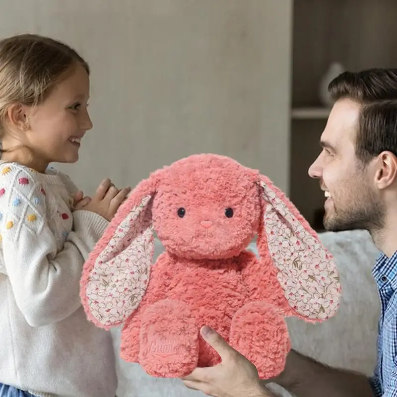 Bunny Plush Doll Plush Toys Dopamine Cute Rabbit Stuffed Animal Multi-Colored Cartoon Throw Pillow Home Decor For Bed & Sofa