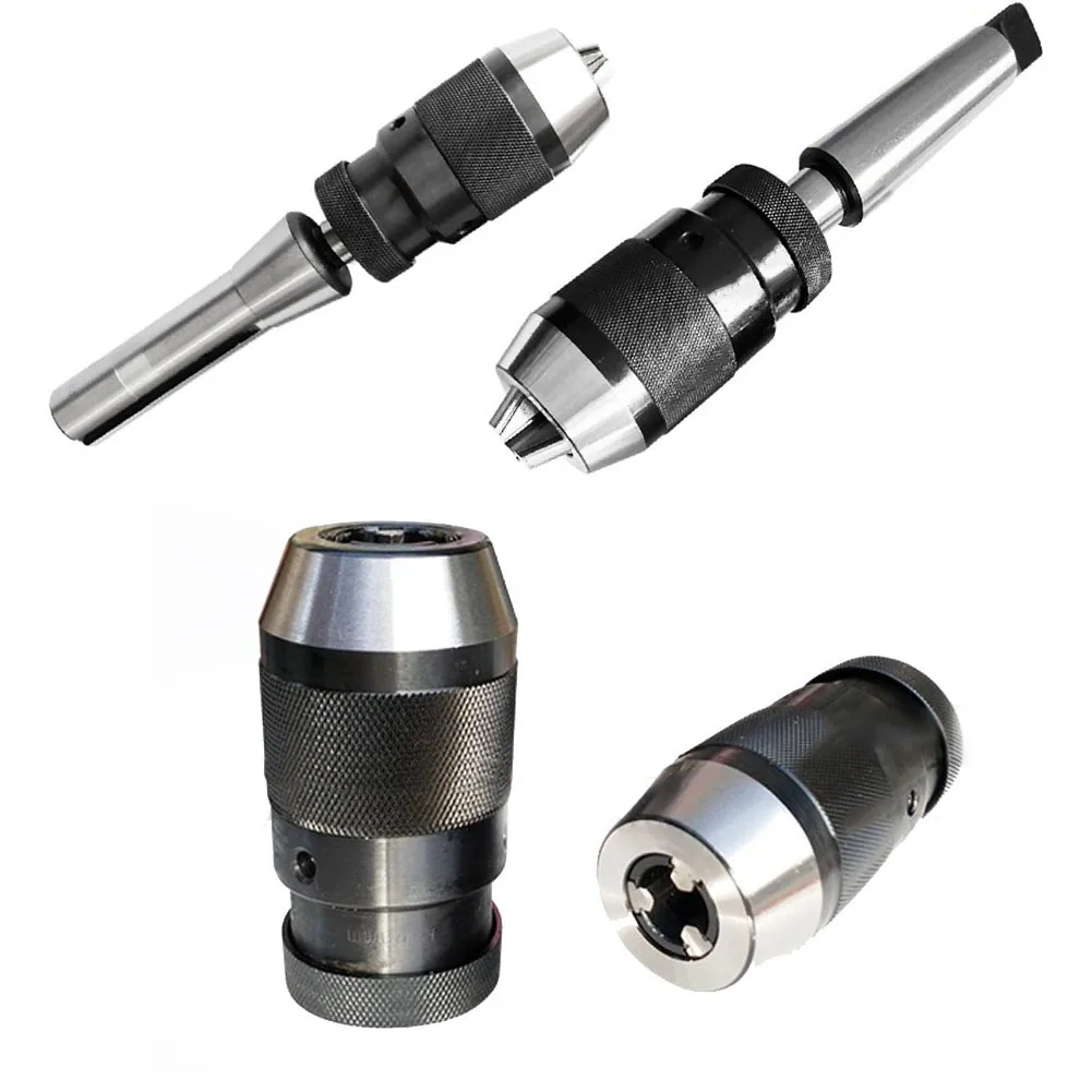 

MT2 R8 Shank B10-B22 For Morse Drill Chuck Lathe CNC Machine Self-tightening For Power Tools Drill Bits Accessory